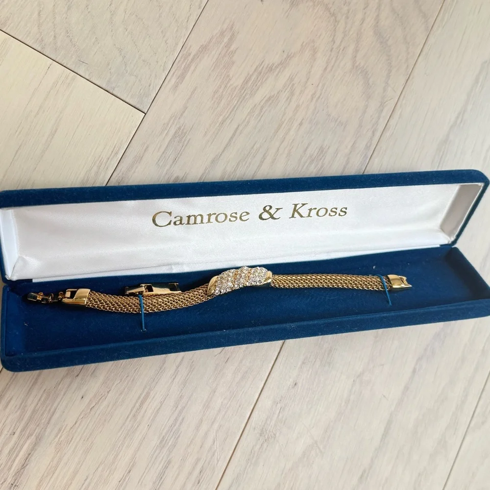 Camrose & Kross Gold Bracelet - New! - Picture 4 of 5